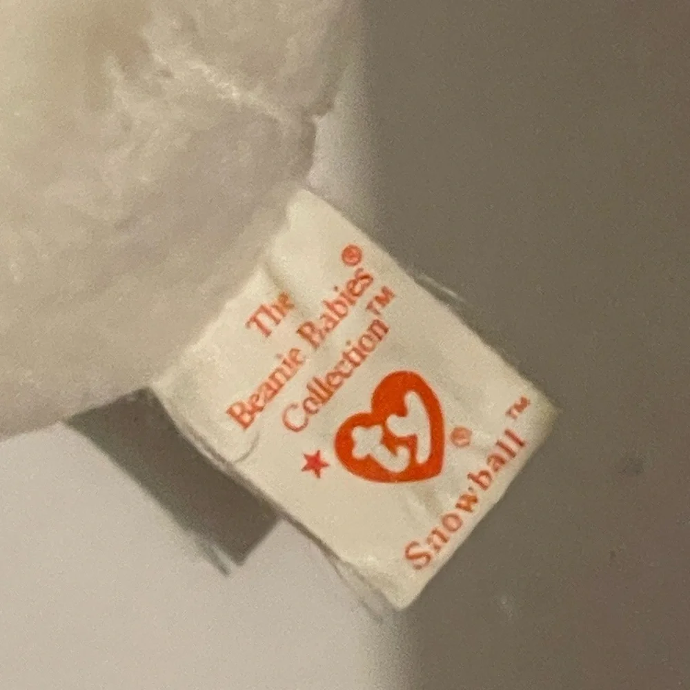 Ty Beanie Baby Snowball 1996 no tag